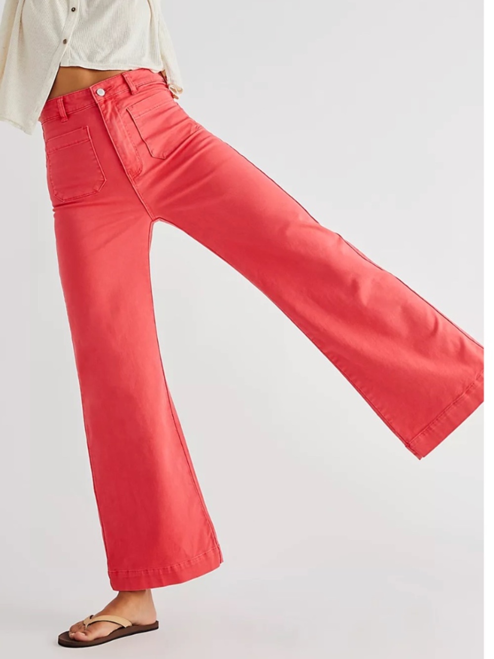 NWT Rolla’s Sailor Wide Leg Jeans Poppy Size 27